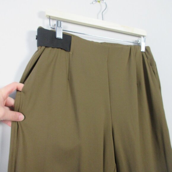 Olive Green Women's Pants - Picture 6 of 11